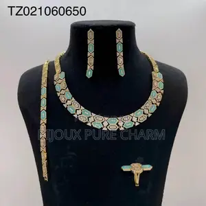 Ensemble Collier Bracelets Boucles d'Oreilles
