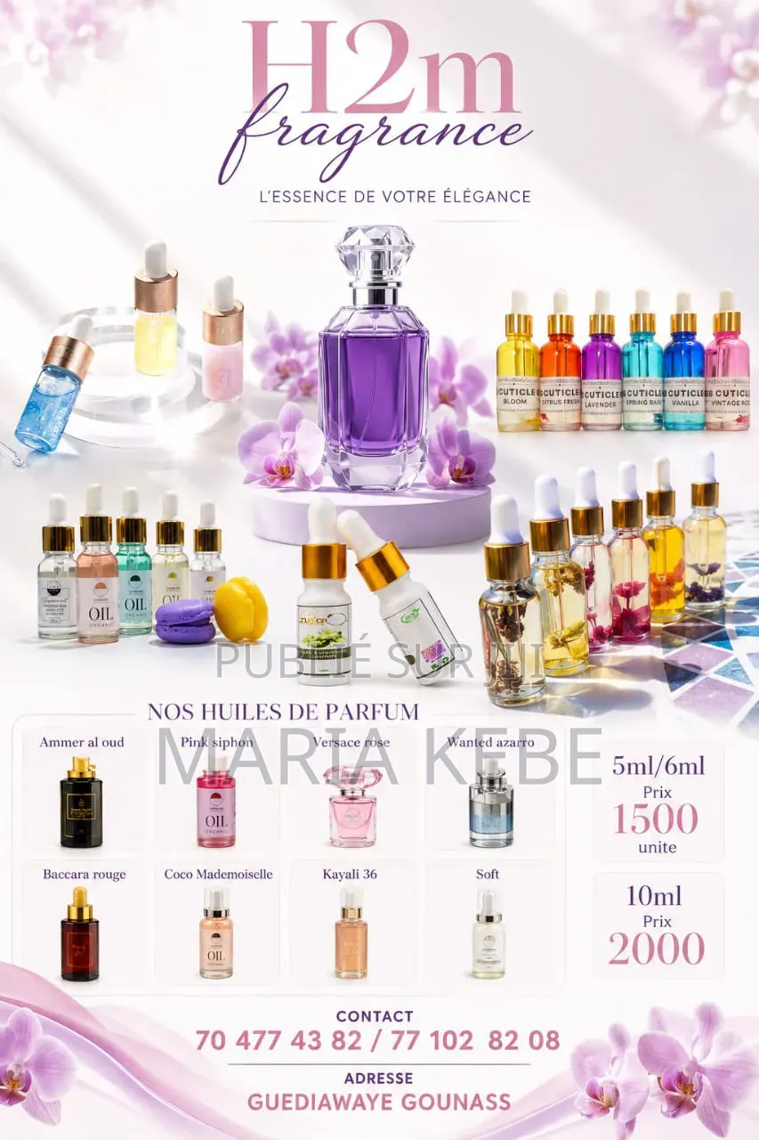 Des Huiles De Parfum Disponible