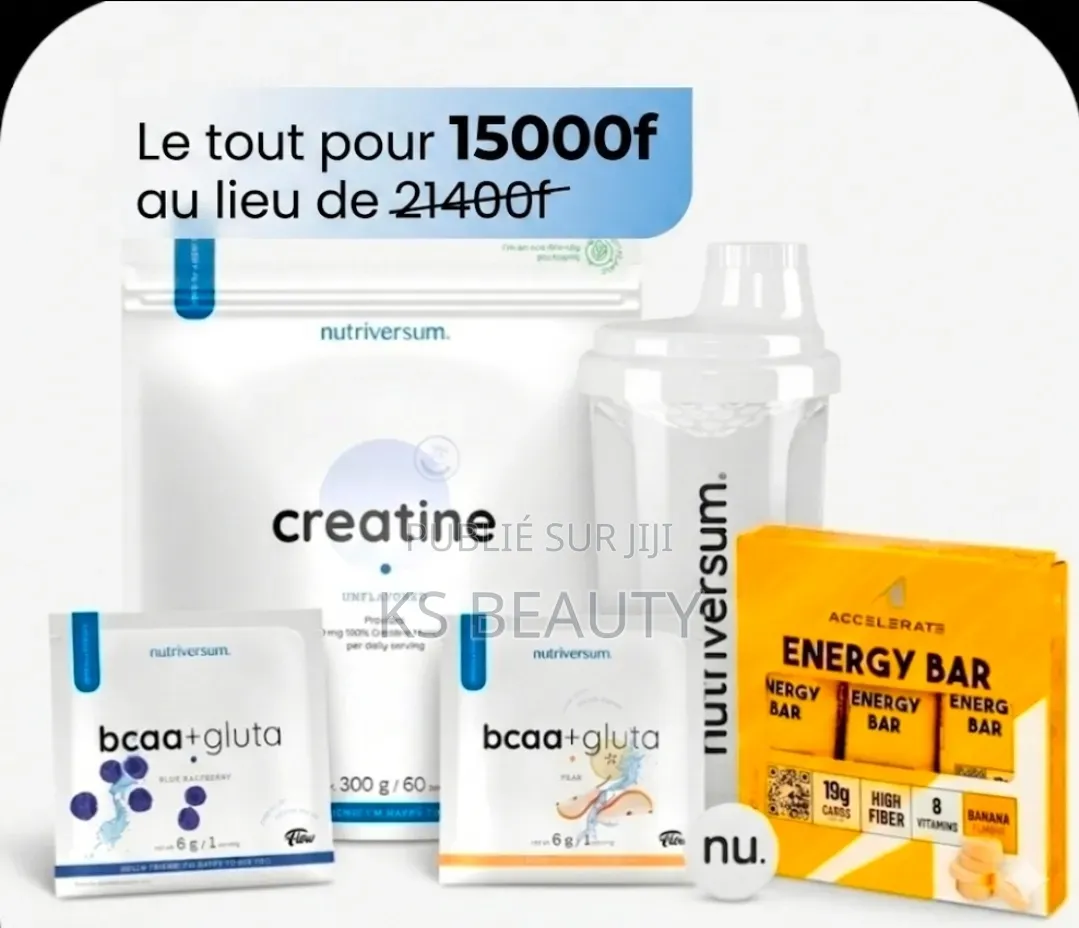 Pack Créatine Monohydrate 300g + 4 Produits