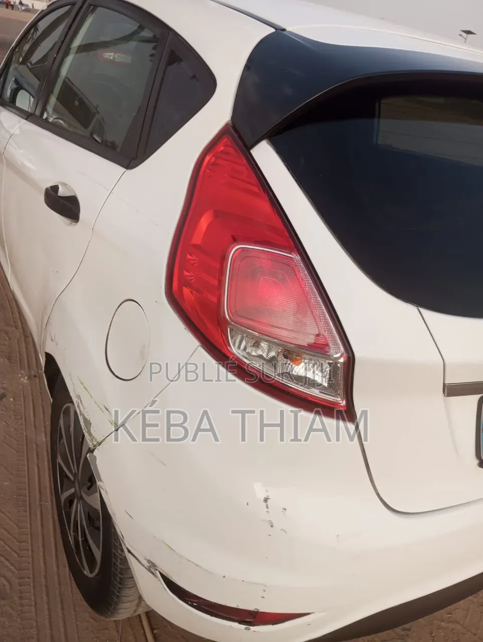 Ford Fiesta 2010 Blanc