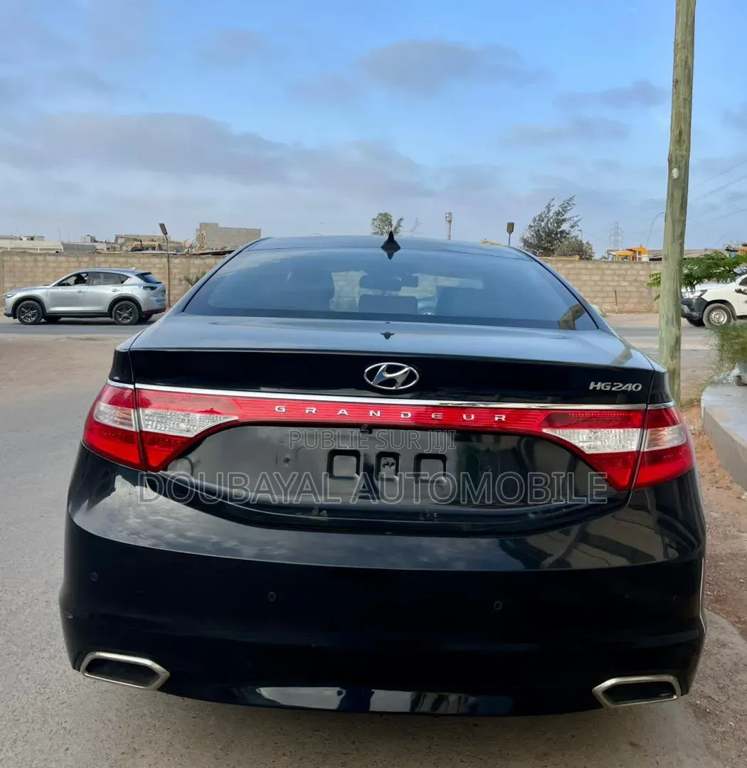 Hyundai Grandeur 2016 Noir Mat