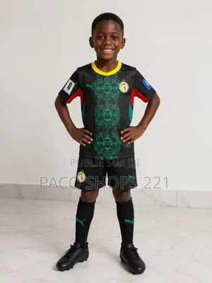 Maillot Original Enfant Lions Du Sénégal
