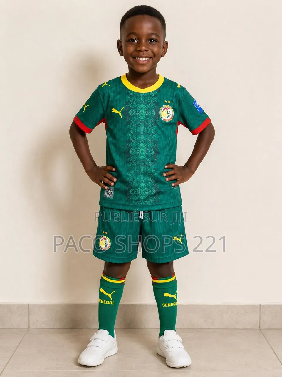 Maillot Original Enfant Lions Du Sénégal