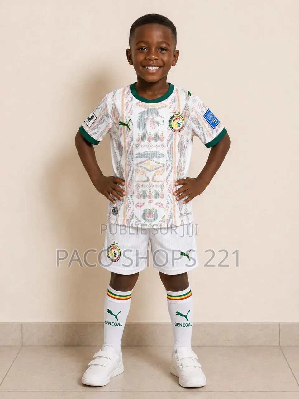 Maillot Original Enfant Lions Du Sénégal