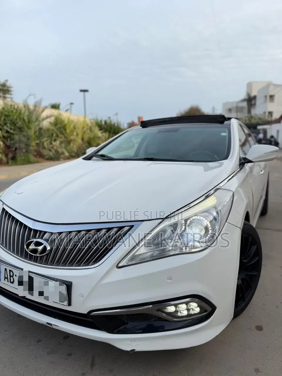 Hyundai Grandeur 2017 Blanc