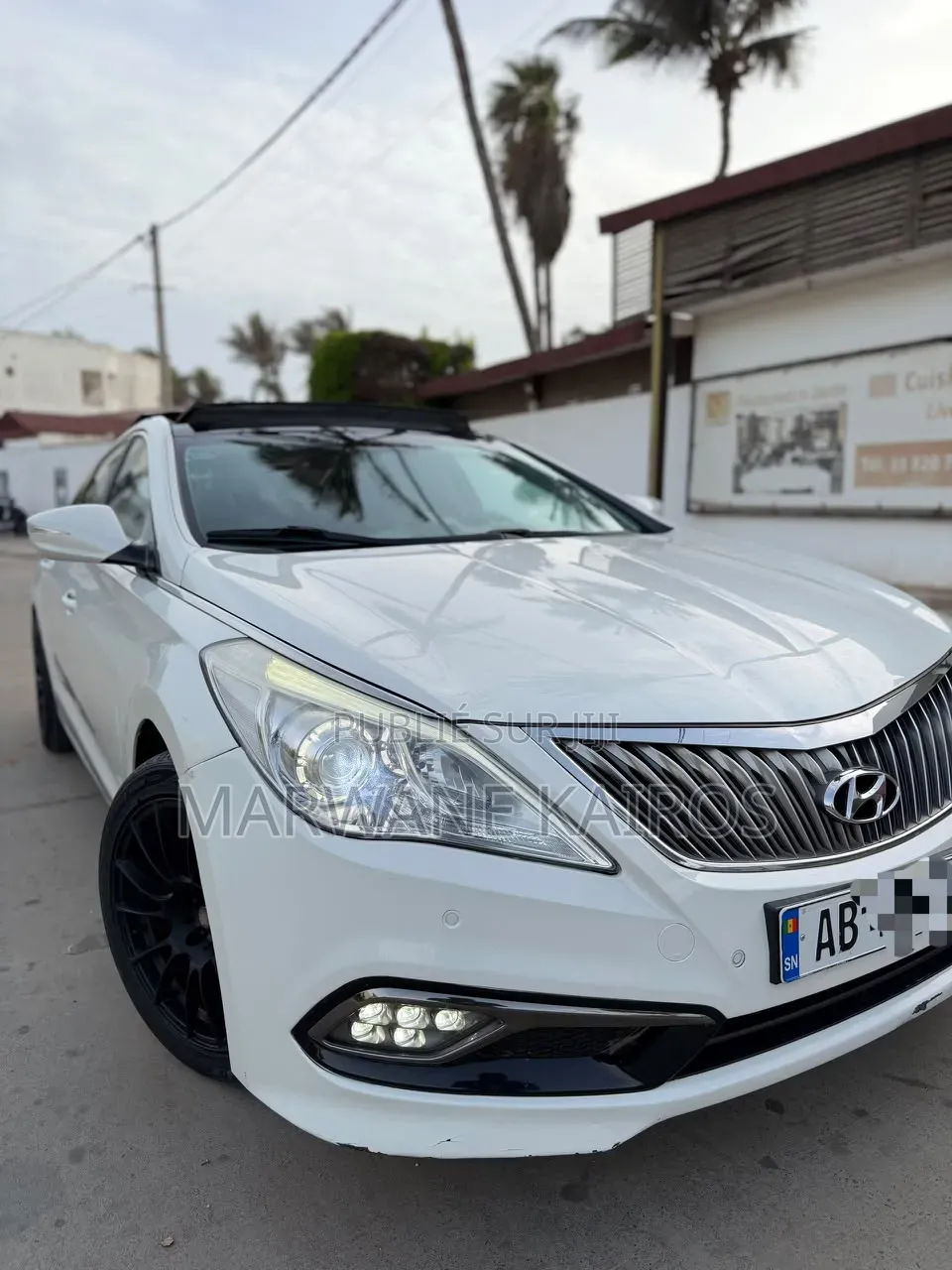 Hyundai Grandeur 2017 Blanc