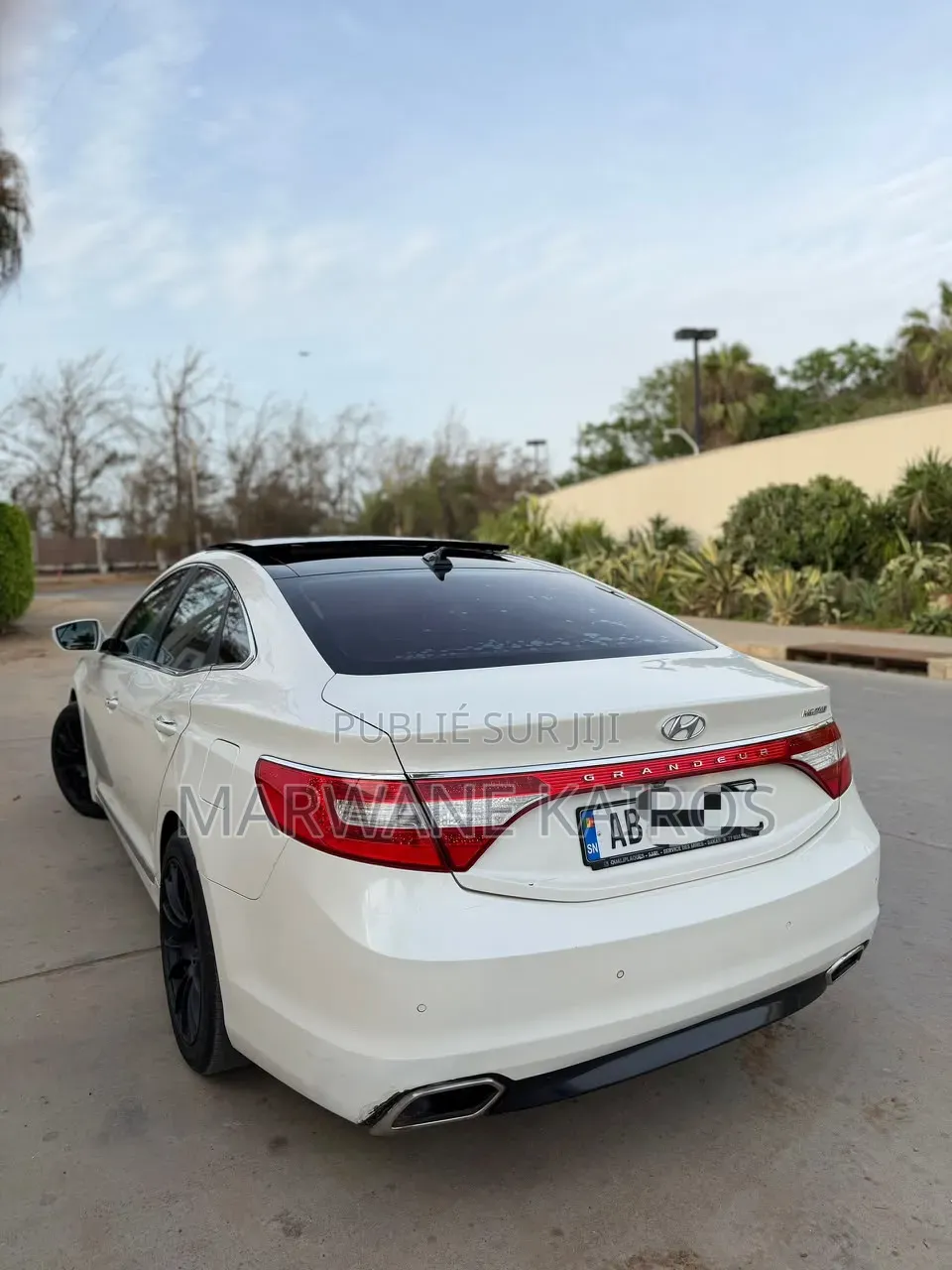 Hyundai Grandeur 2017 Blanc