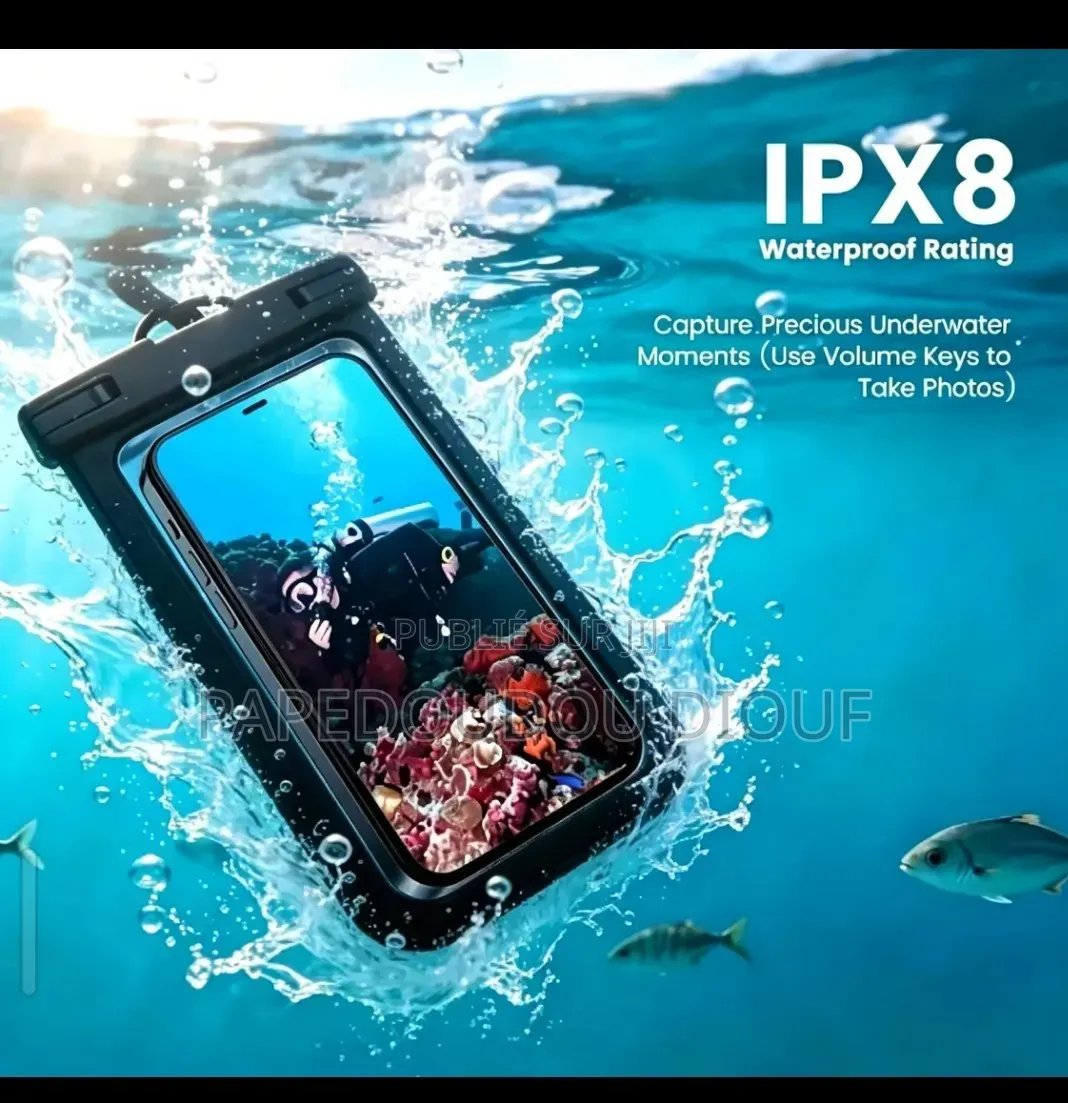 Étui Téléphone Étanche Transparent