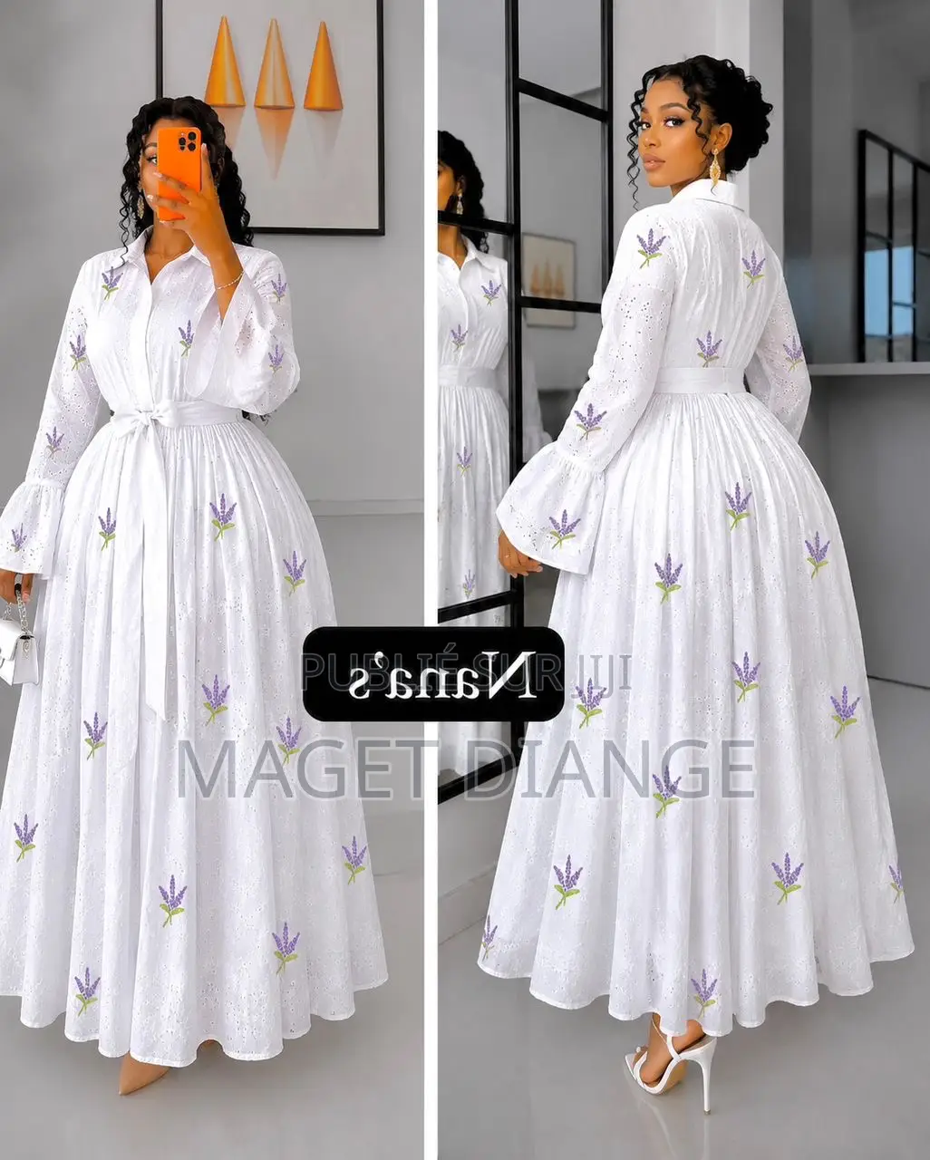 Robe Brodée