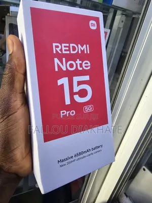 Nouveau Xiaomi Redmi Note 15 Pro 256 GB Noir
