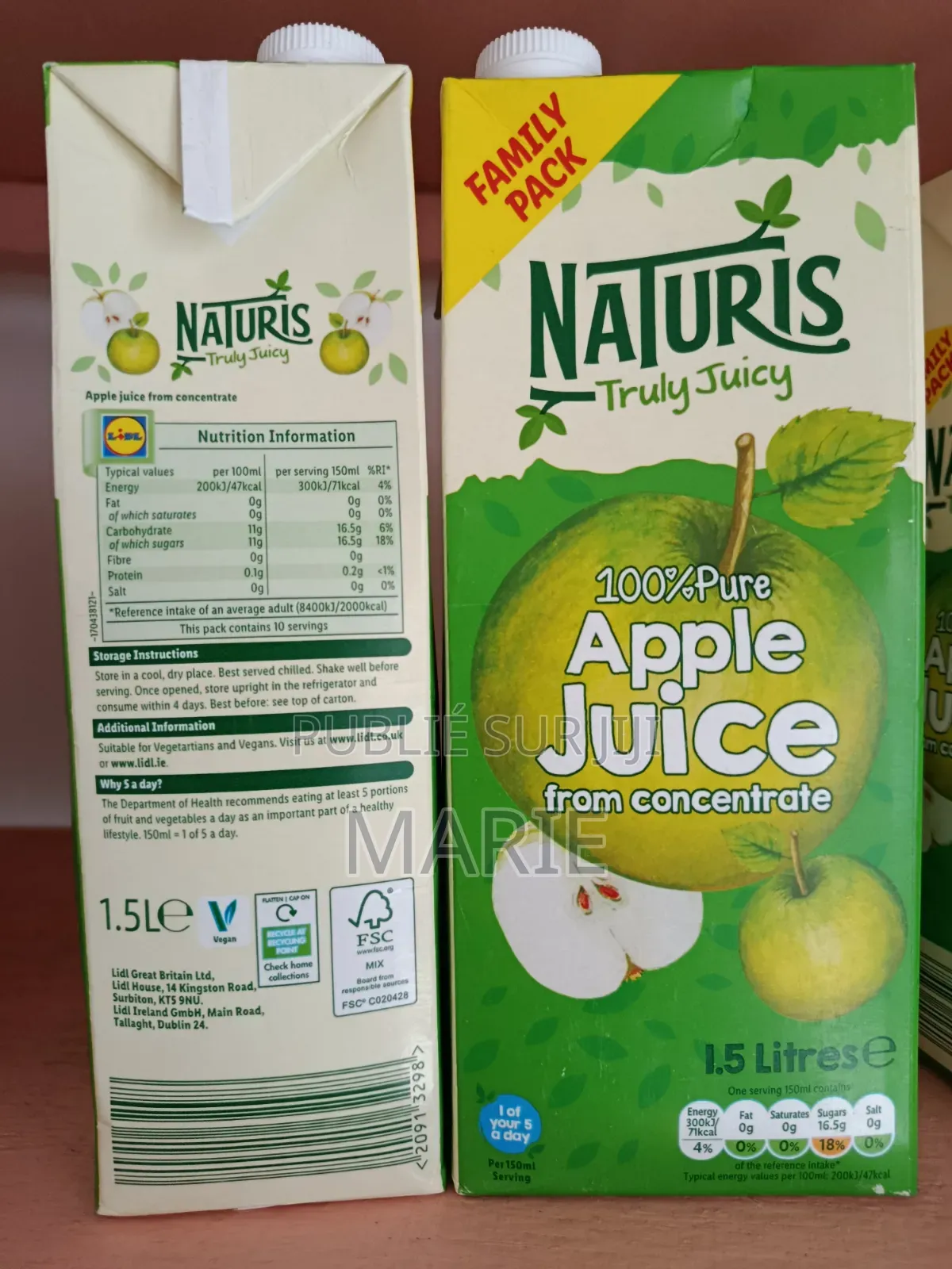 Jus De Pomme Naturis