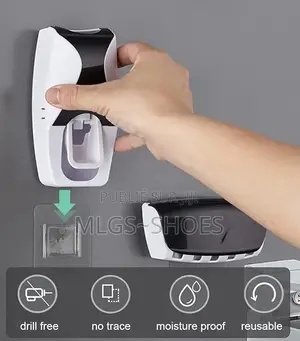 Distributeur Automatique De Dentifrice Et Garde Brosse À Dents