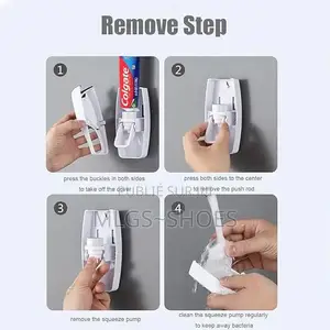 Distributeur Automatique De Dentifrice Et Garde Brosse À Dents