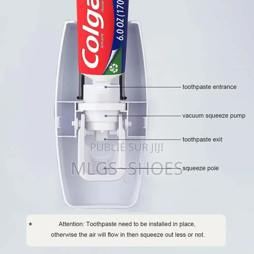 Distributeur Automatique De Dentifrice Et Garde Brosse À Dents