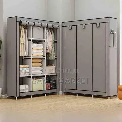 Armoire en Tissus 3 Battants