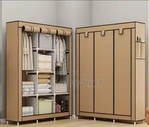 Armoire en Tissus 3 Battants
