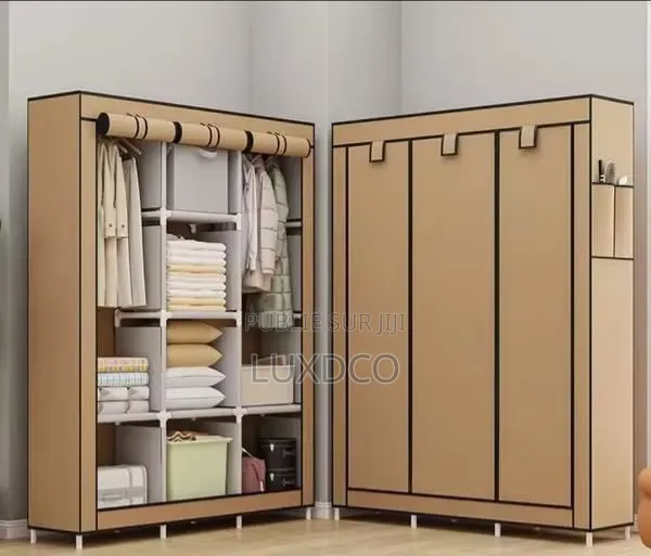 Armoire en Tissus 3 Battants