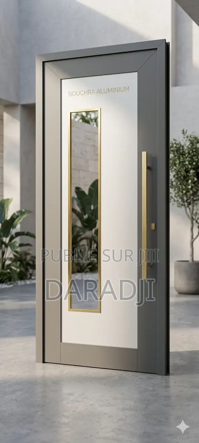 Porte Chambre Et Porte Salon en Aluminium