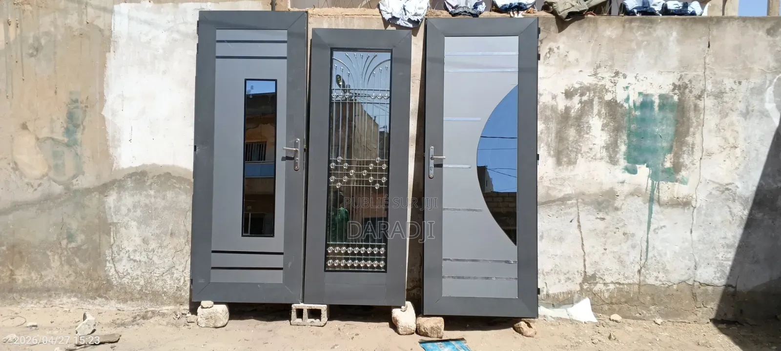 Porte Chambre Et Porte Salon en Aluminium