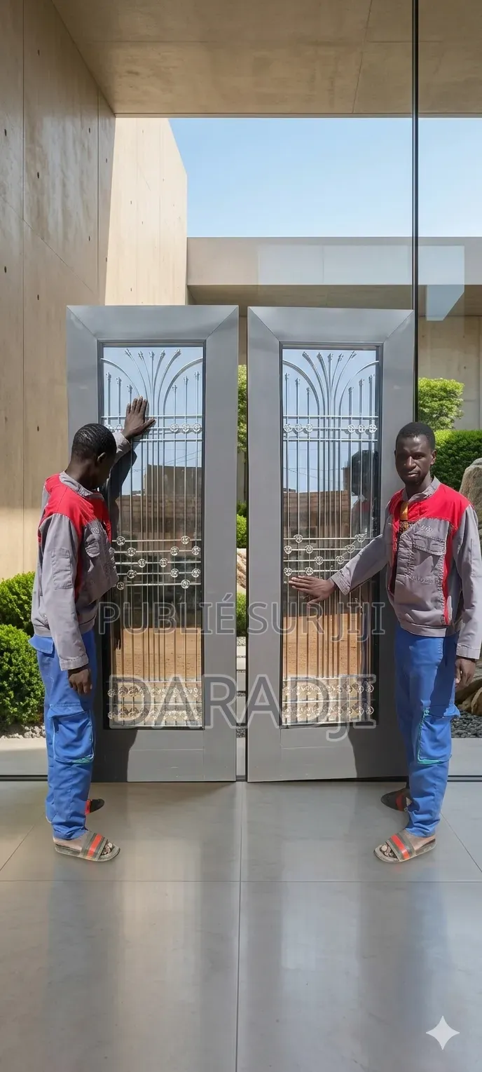 Porte Chambre Et Porte Salon en Aluminium