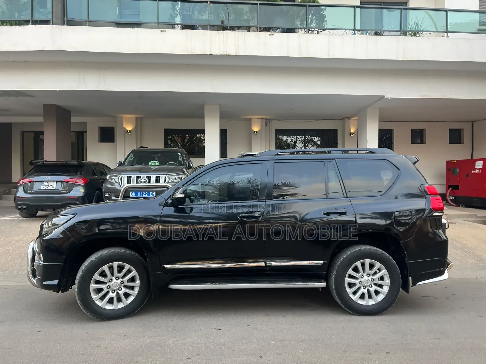 Toyota Land Cruiser Prado 2017 Noir Mat