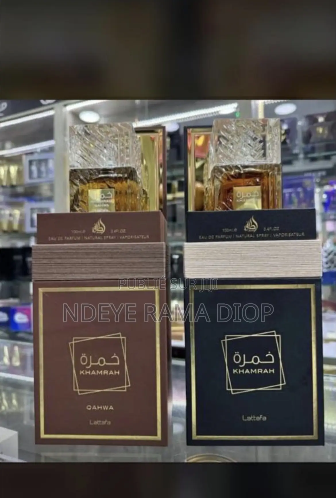 Khamrah Lattafah Marron Et Noir