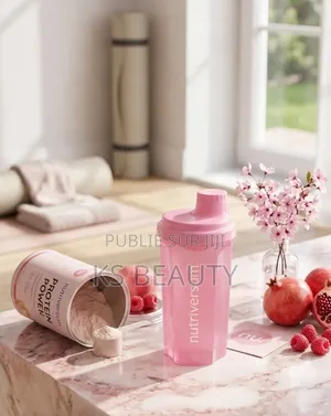 Bouteille De Shaker Sport 500ml Rose
