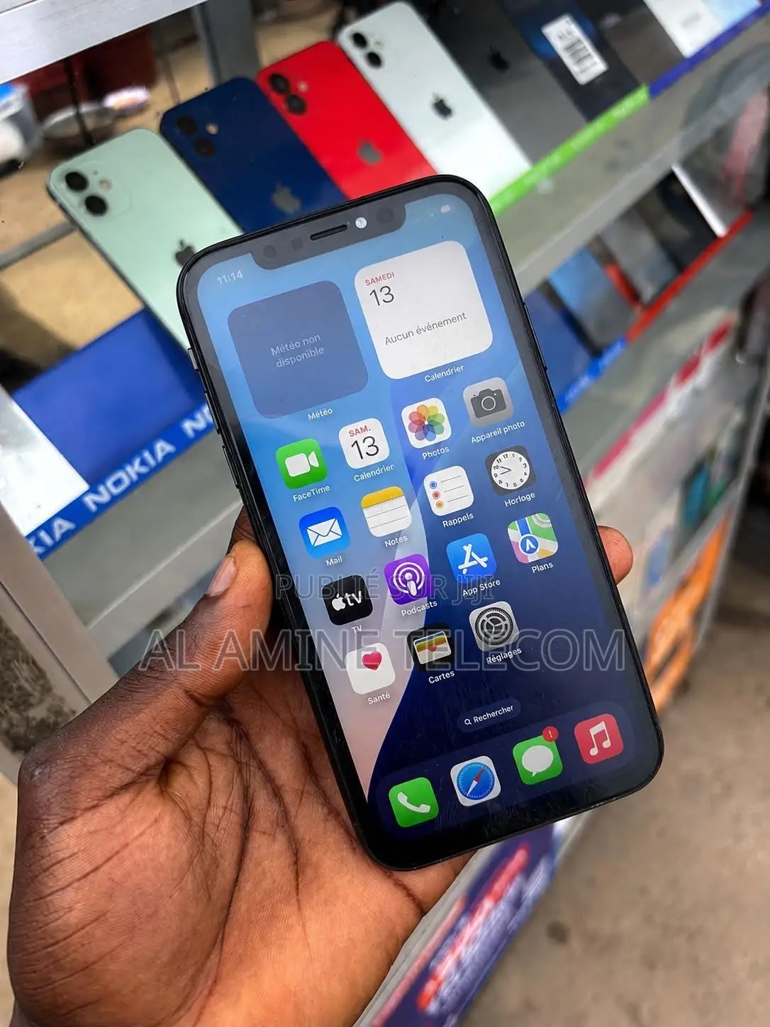 Nouveau Apple iPhone XR 256 GB Noir