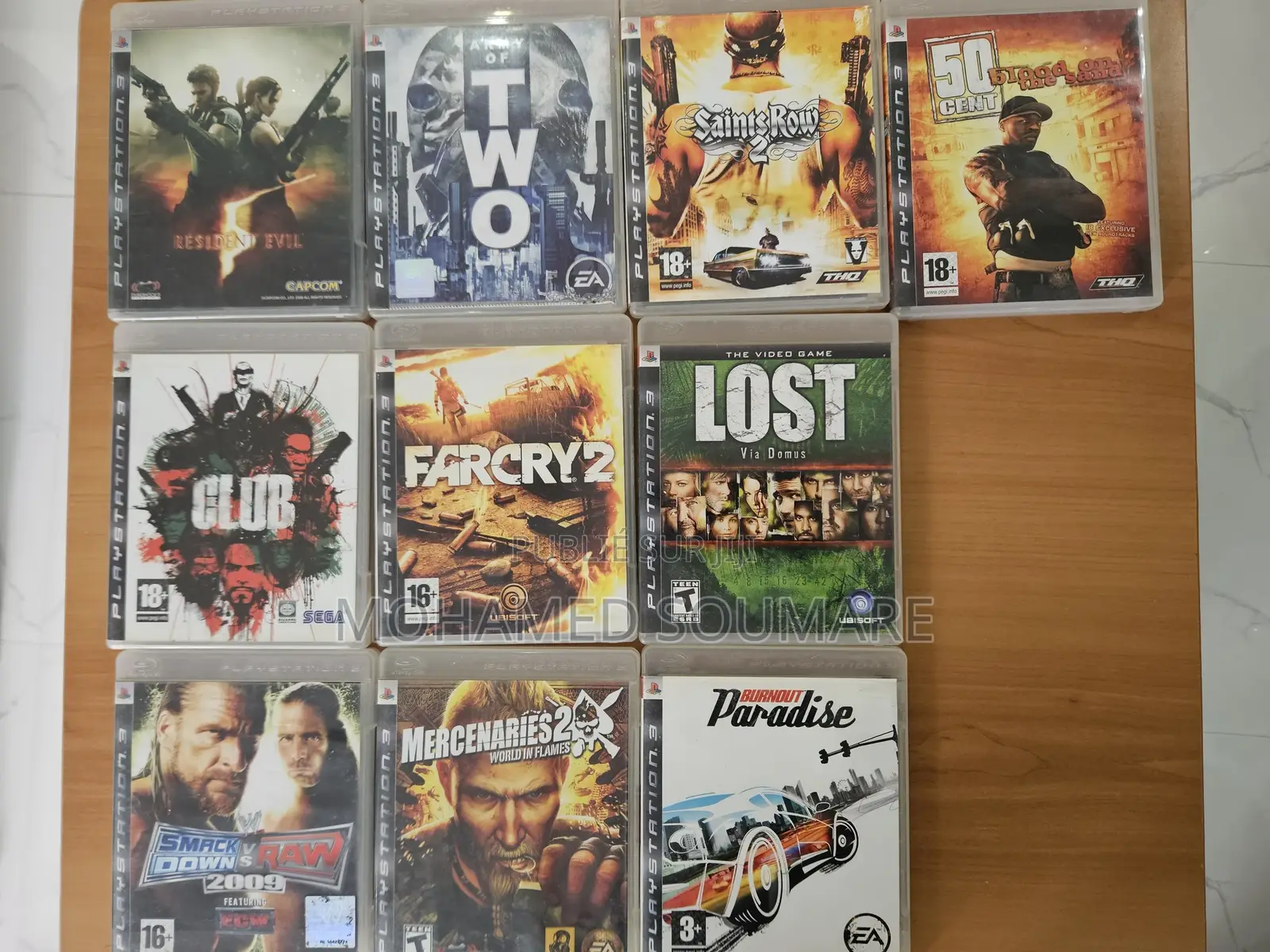 Lot De 18 Jeux Videos Ps3 ( Playstation 3 ) en Parfait État.