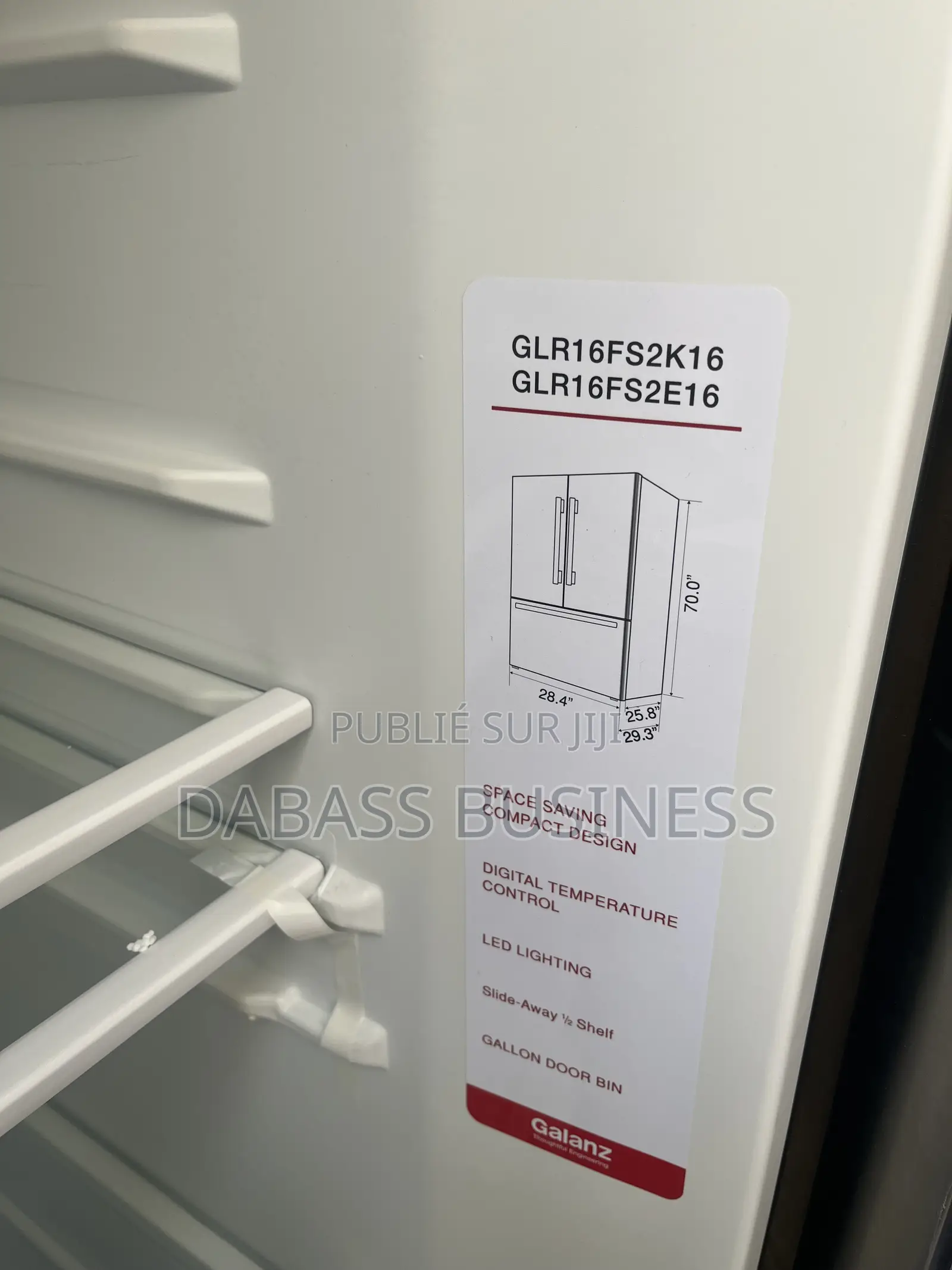 Réfrigérateur Galanz– Grande Capacité 450l