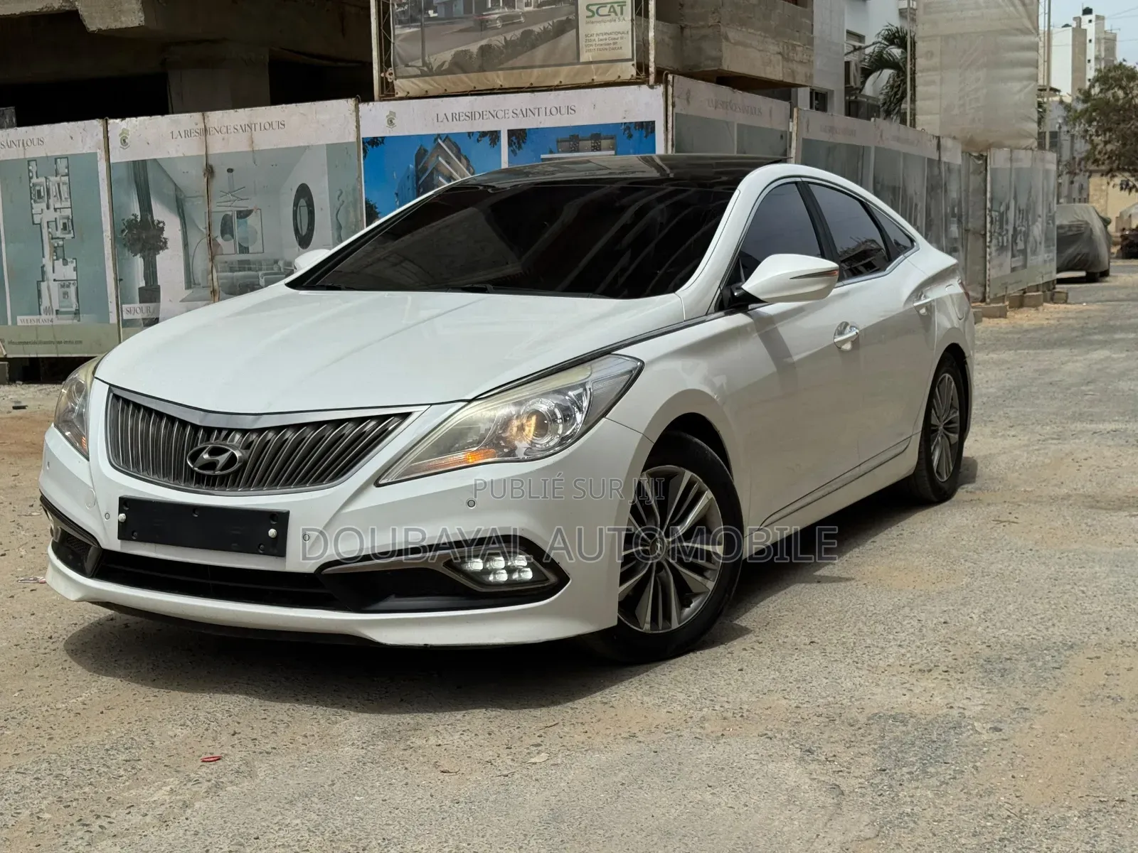 Hyundai Grandeur 2017 Blanc