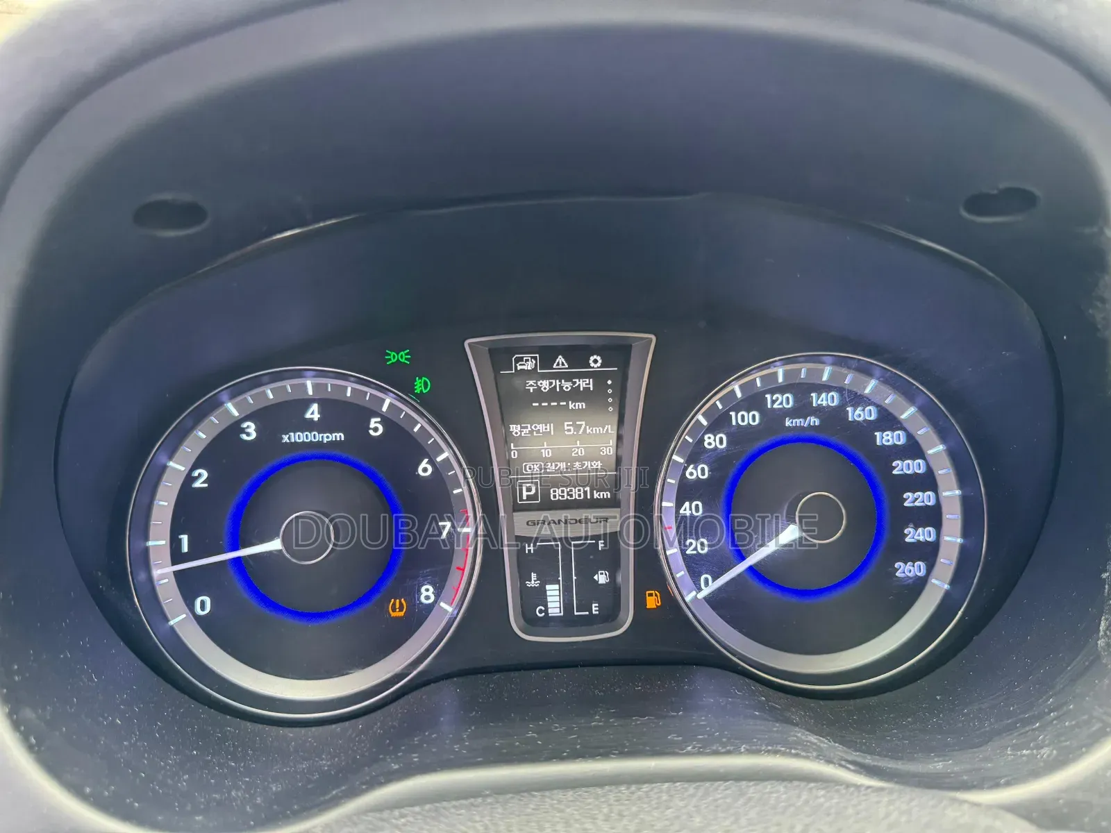 Hyundai Grandeur 2017 Blanc