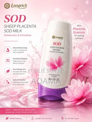 Lait Corporel Sod Longrich 200 Ml – Hydratation Réparation Intense