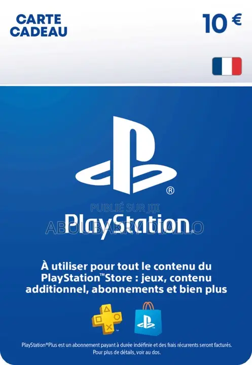 Vente De Cartes PSN