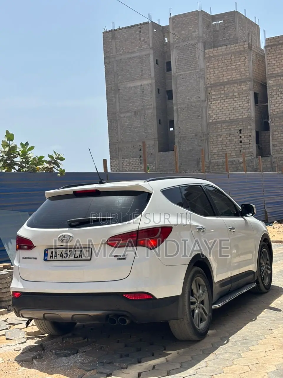 Hyundai Santa Fe 2013 Blanc