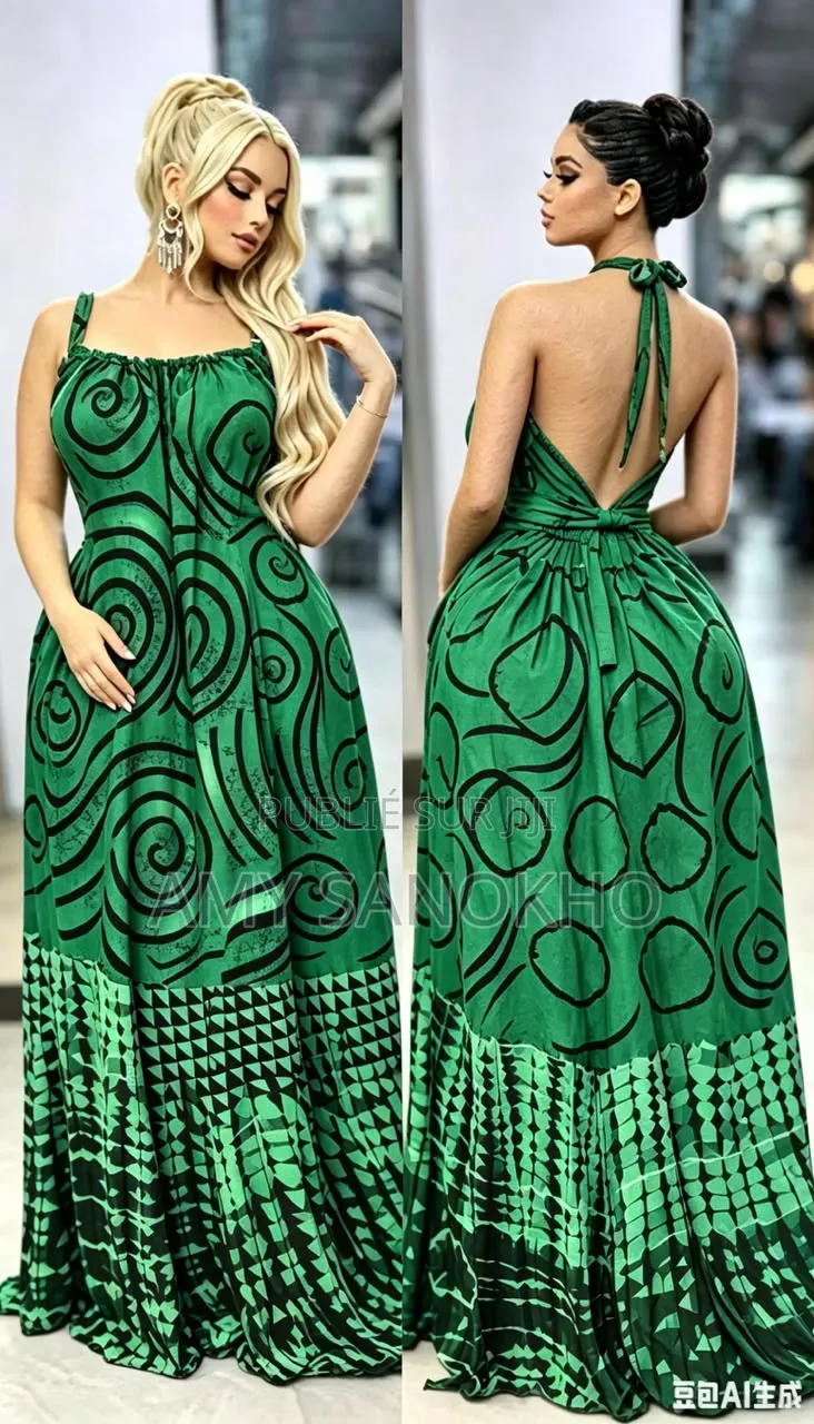 Robe Disponible en Plusieurs Couleurs