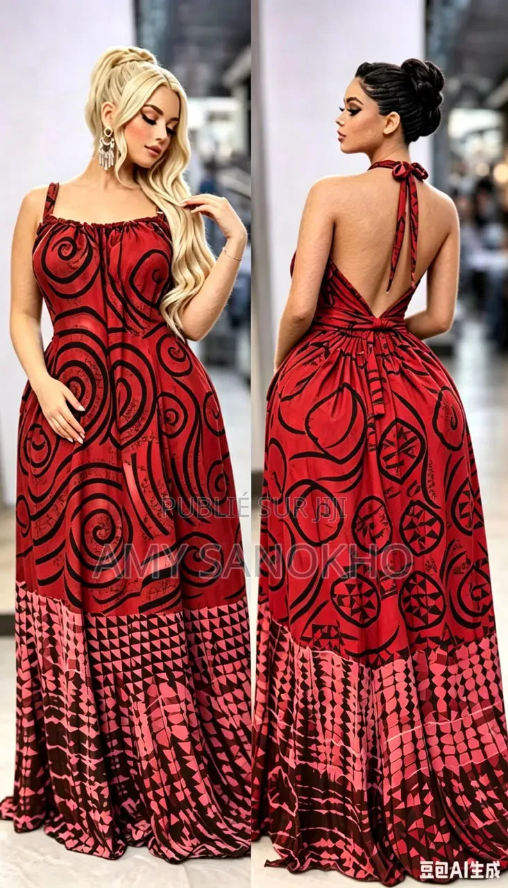 Robe Disponible en Plusieurs Couleurs