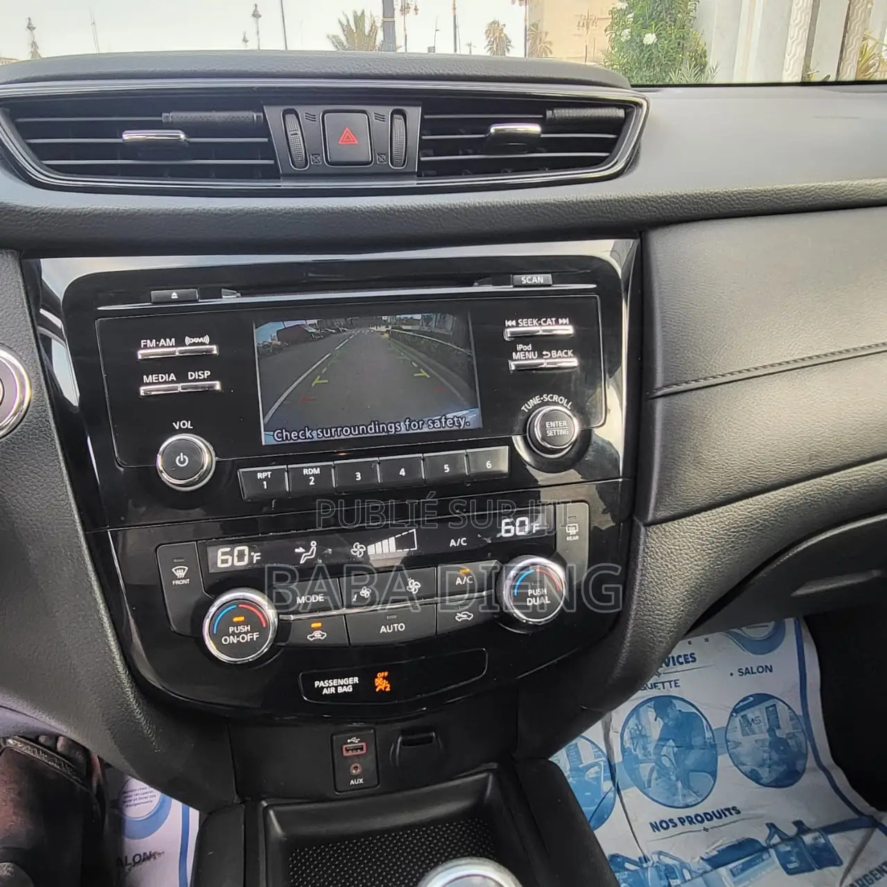 Nissan Rogue SV AWD 2017 Blanc
