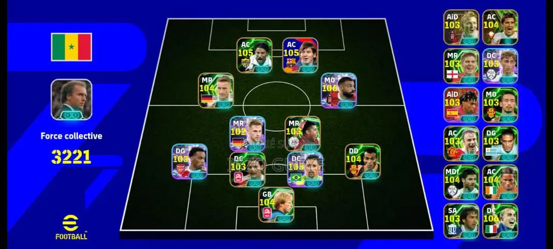 Compte Efootball