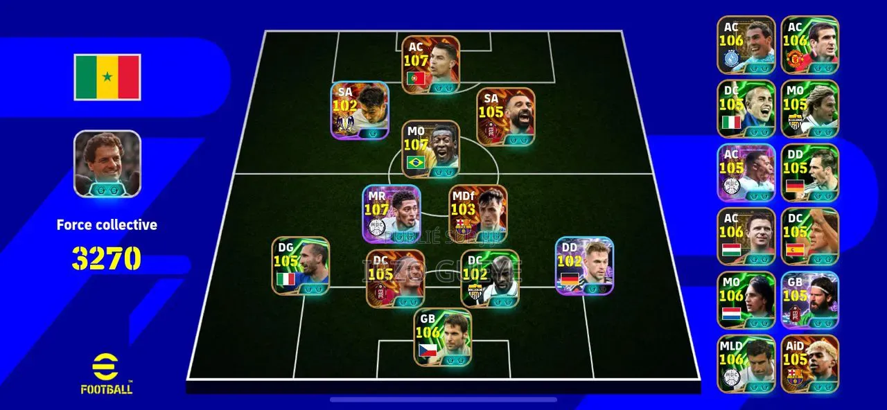 Compte Efootball