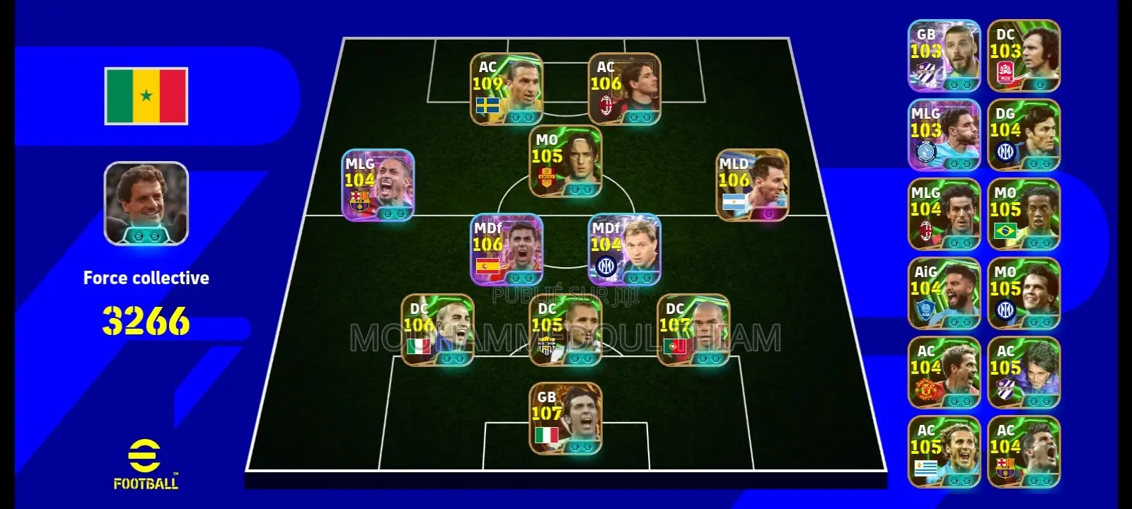 Compte Efootball26