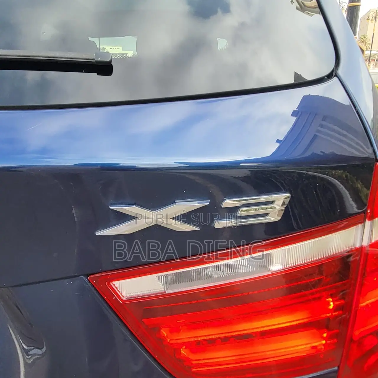 BMW X3 2017 Bleu