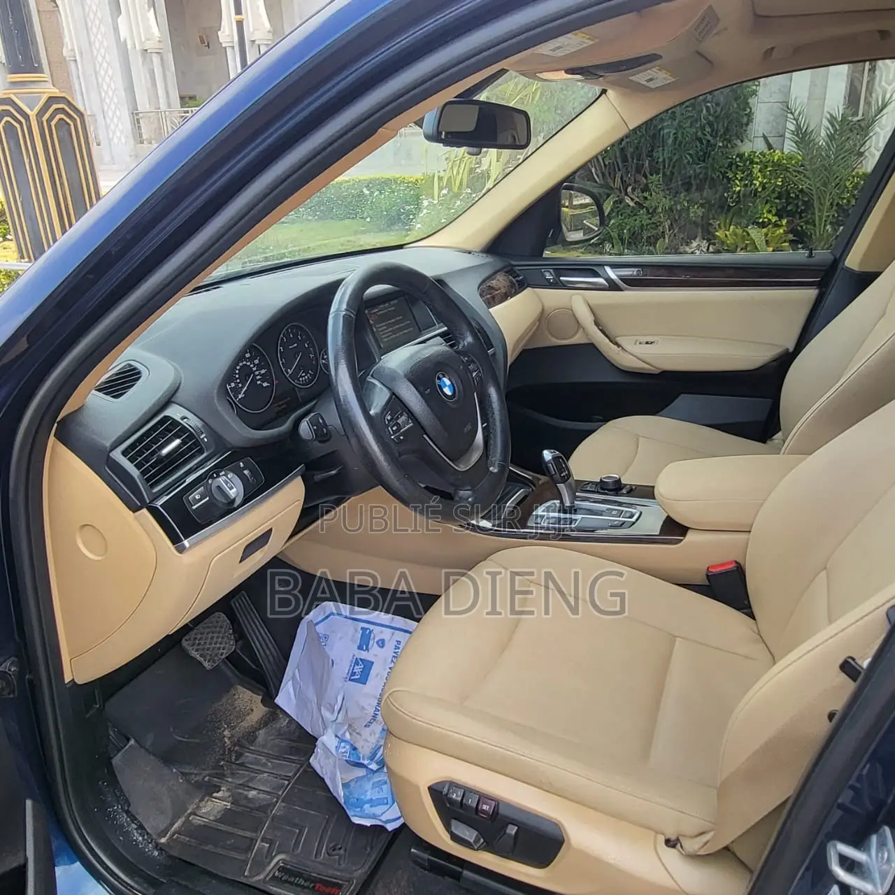 BMW X3 2017 Bleu