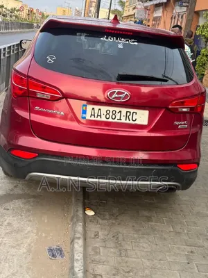 Hyundai Santa Fe 2016 Rouge
