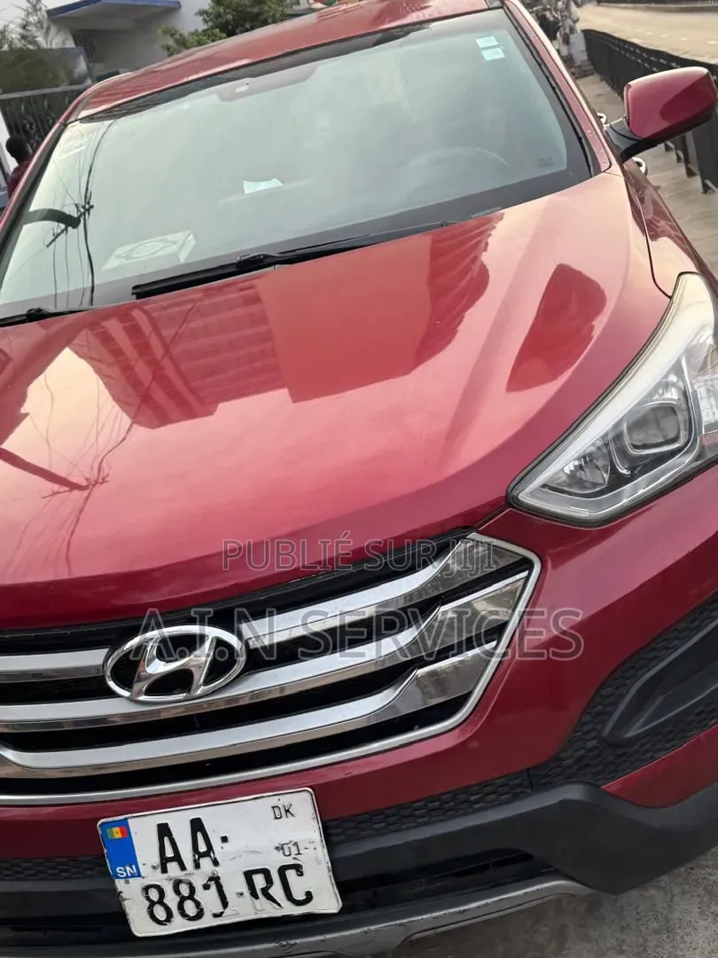 Hyundai Santa Fe 2016 Rouge