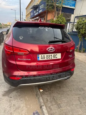 Hyundai Santa Fe 2016 Rouge