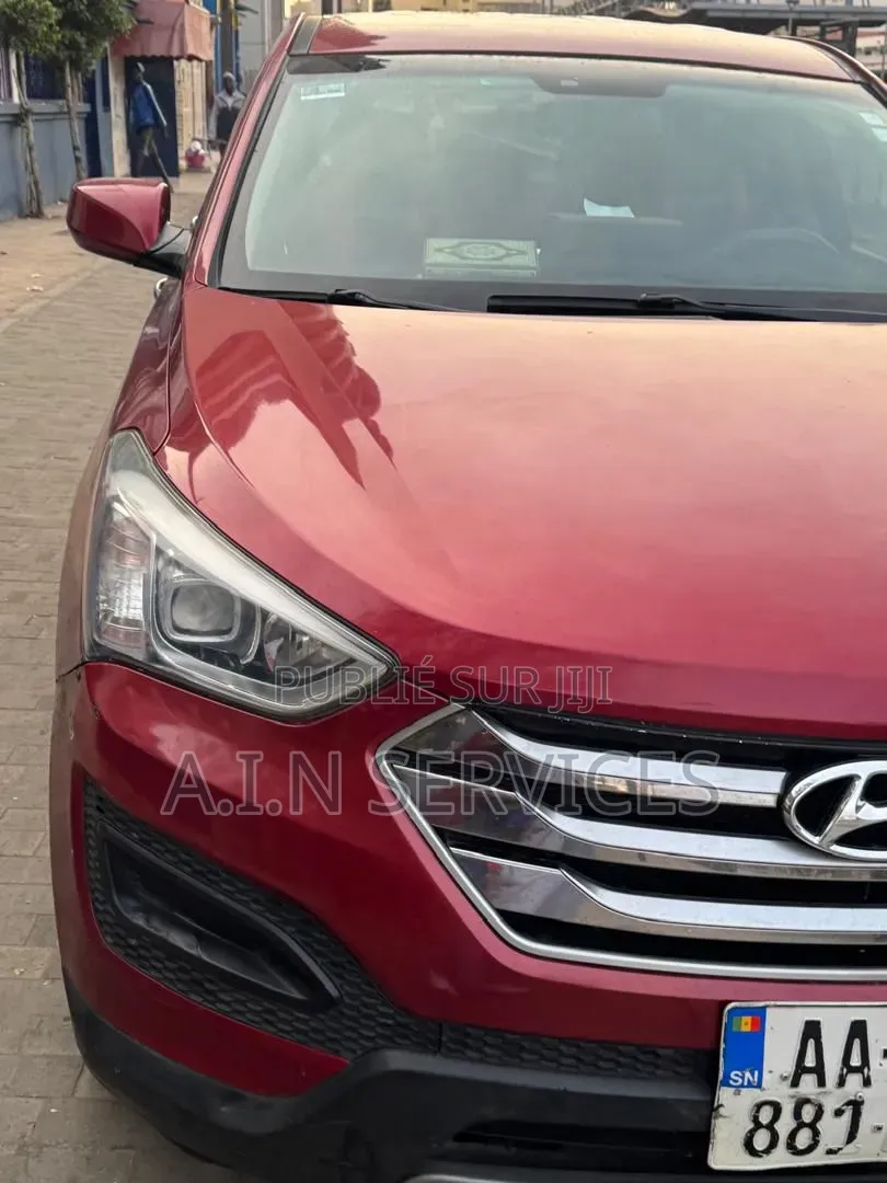 Hyundai Santa Fe 2016 Rouge