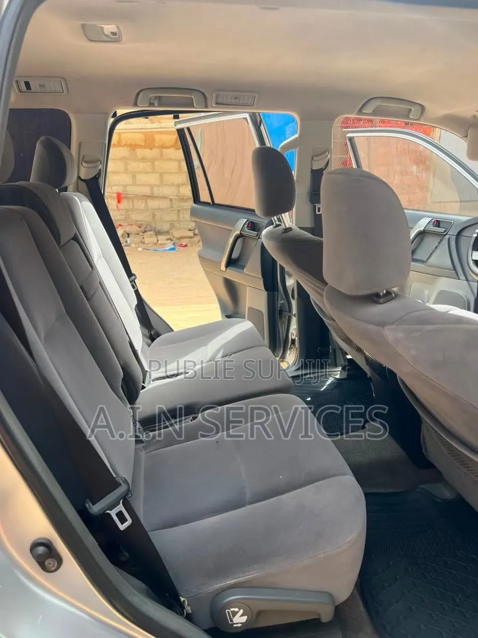Toyota Land Cruiser Prado 2012 Gris