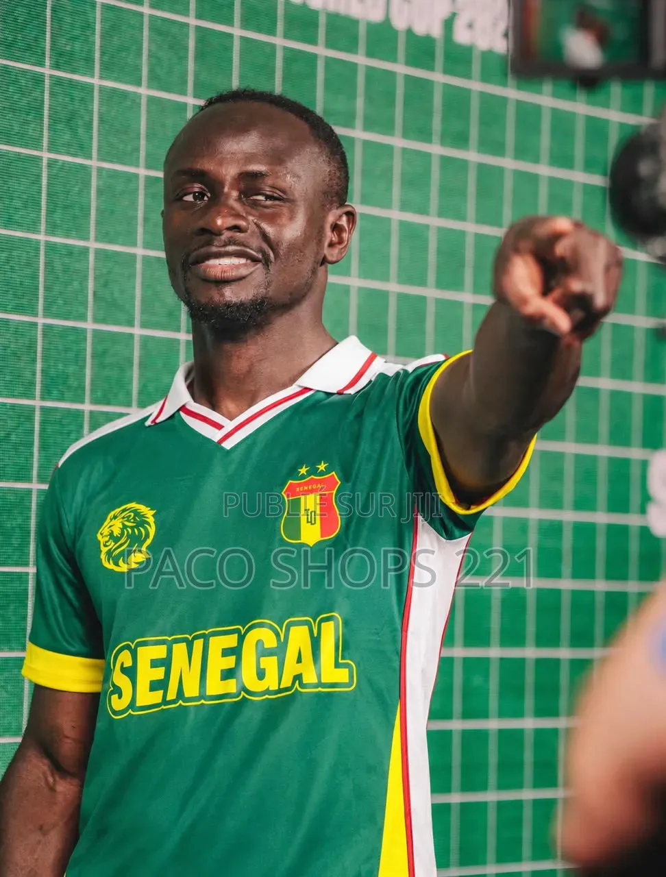 Jersey Senegal S. M. L. Xl. 2xl. 3xl.