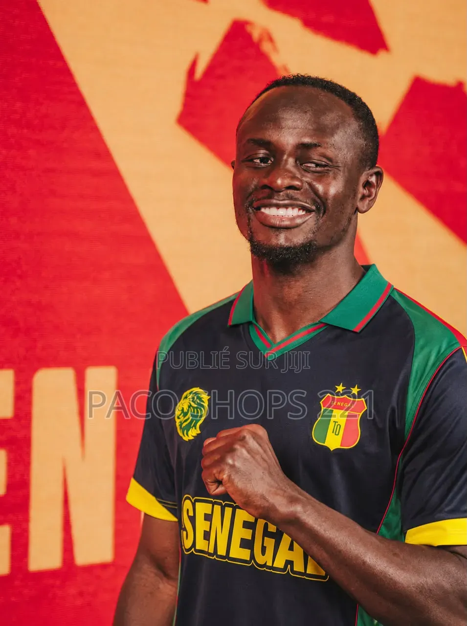 Jersey Senegal S. M. L. Xl. 2xl. 3xl.